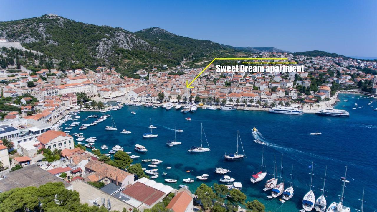 Sweet Dreams Old Town Hvar Hvar Town Bagian luar foto