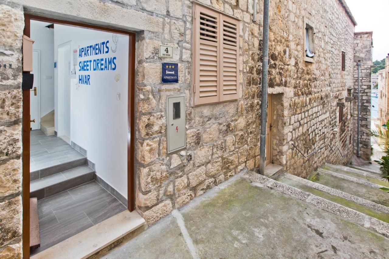 Sweet Dreams Old Town Hvar Hvar Town Bagian luar foto